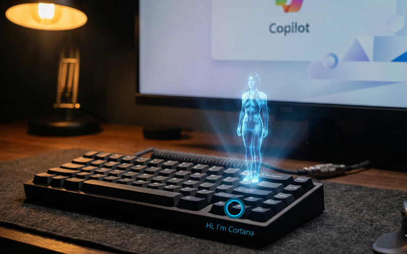 A Alma na Máquina: Por Que o Copilot é o Cérebro, mas a Cortana Era o Coração