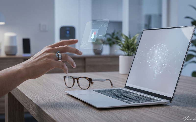 Gadgets de 2026: Quando a IA Vira Extensão do Corpo