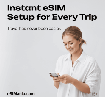 Traveling soon? Forget expensive roaming fees and searching for local SIM cards. With eSIMania, you get instant, affordable, and reliable internet access in over 200 destinations. Simply scan a QR code and you're online. It's that easy!